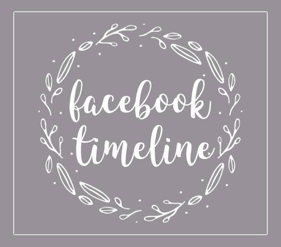 Custom Facebook Timeline Facebook Cover Fb Business Page Etsy