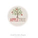 Apple Tree Logo, Custom Logo, Premade Logo, Logo Design, Logo With Tree ...