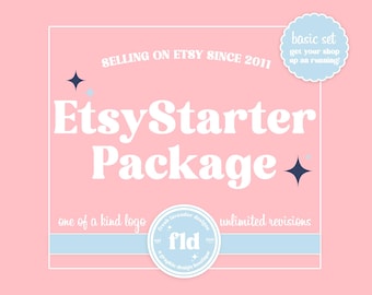 Ensemble personnalisé de la boutique Etsy : bannière, avatar et design graphique