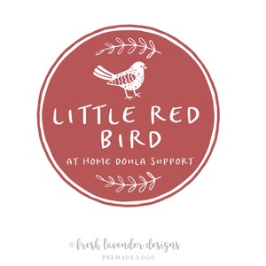 Doula Logo, Nest Logo, Custom Logo, Premade Logo, Business Branding, Bird Logo, Hand Drawn Logo, Watercolor Logo, Egg Logo, Logo Package