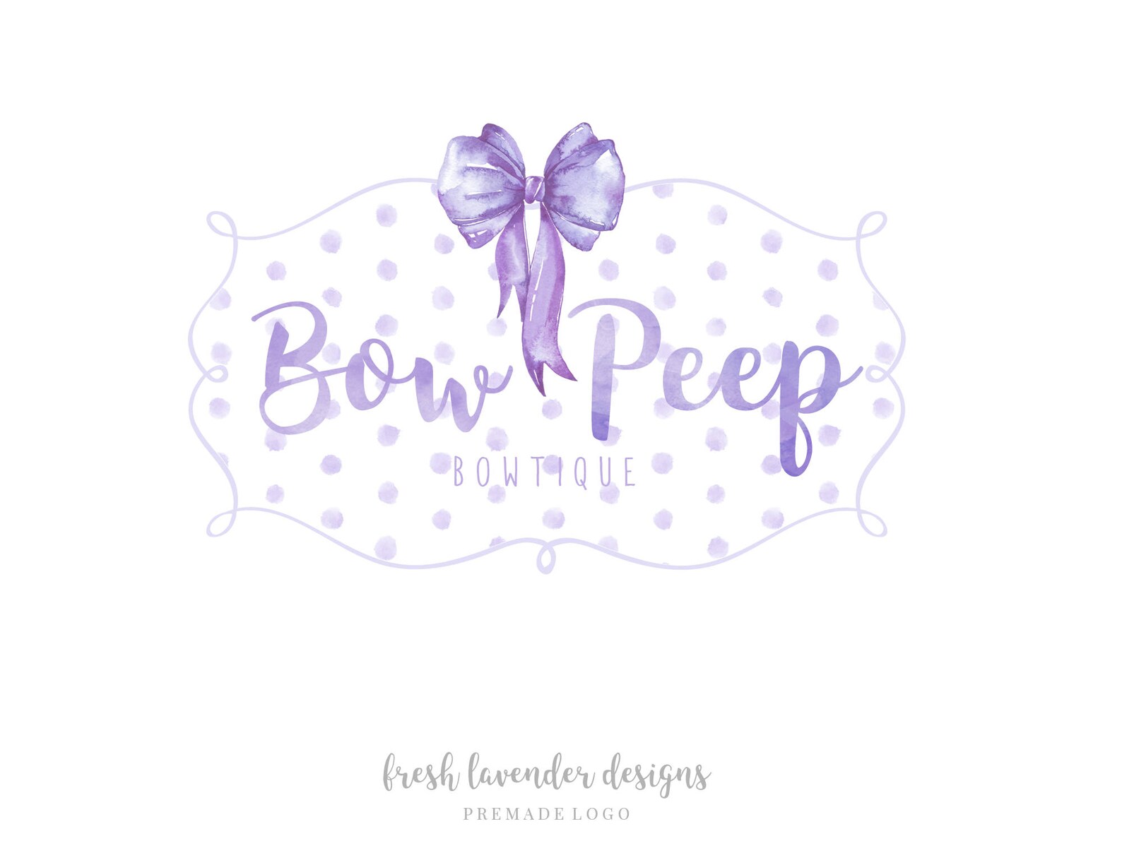 Looka logo. Bow logo. baby girl logo sketch.