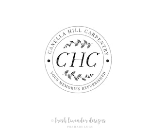 Logo Design, Custom Logo, Stamp Logo, Hand Drawn Logo, Rustic Logo, Vintage Logo, Photography Logo, Branding, Photography Logo