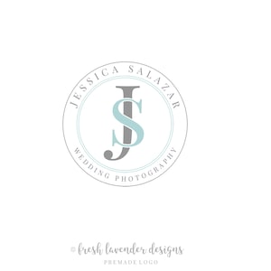 Monogram Logo, Custom Logo, Premade Logo, Logo Design, Classic Logo, Stamp Logo, Photography Logo, Initial Logo, Wedding Logo, Branding