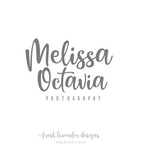 Calligraphy Logo, Custom Logo, Premade Logo, Logo Design, Text Only Logo, Name Only Logo, Calligraphy, Branding, Photography Logo, Watermark