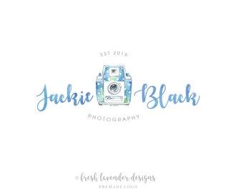 Photography Logo, Camera Logo, Logo with Camera, Custom Logo, Logo Designer, Premade Logo, Photography Watermark, Logo Designer