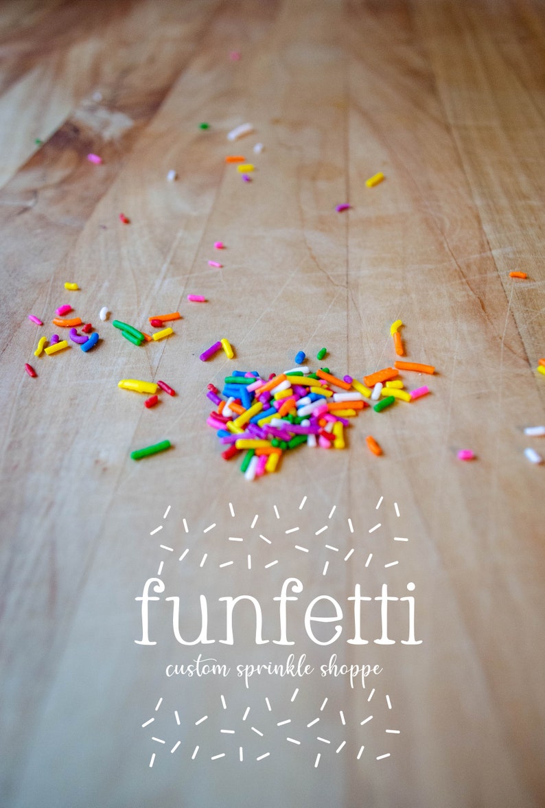 Sprinkles Logo Bakery Logo Confetti Logo Custom Logo - Etsy