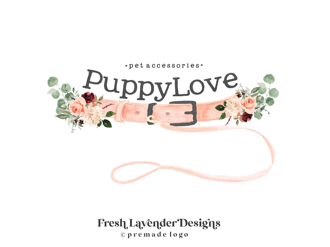 Dog Logo Design, Dog Collar Logo, Dog Walking Logo, Dog Food Logo, Dog