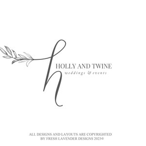 Logo niestandardowe, Logo monogramowe, Logo początkowe, Logo gotowe, Logo ślubne, Logo fotograficzne, Branding, Branding niestandardowy, Logo kwiatowe, Projektowanie logo