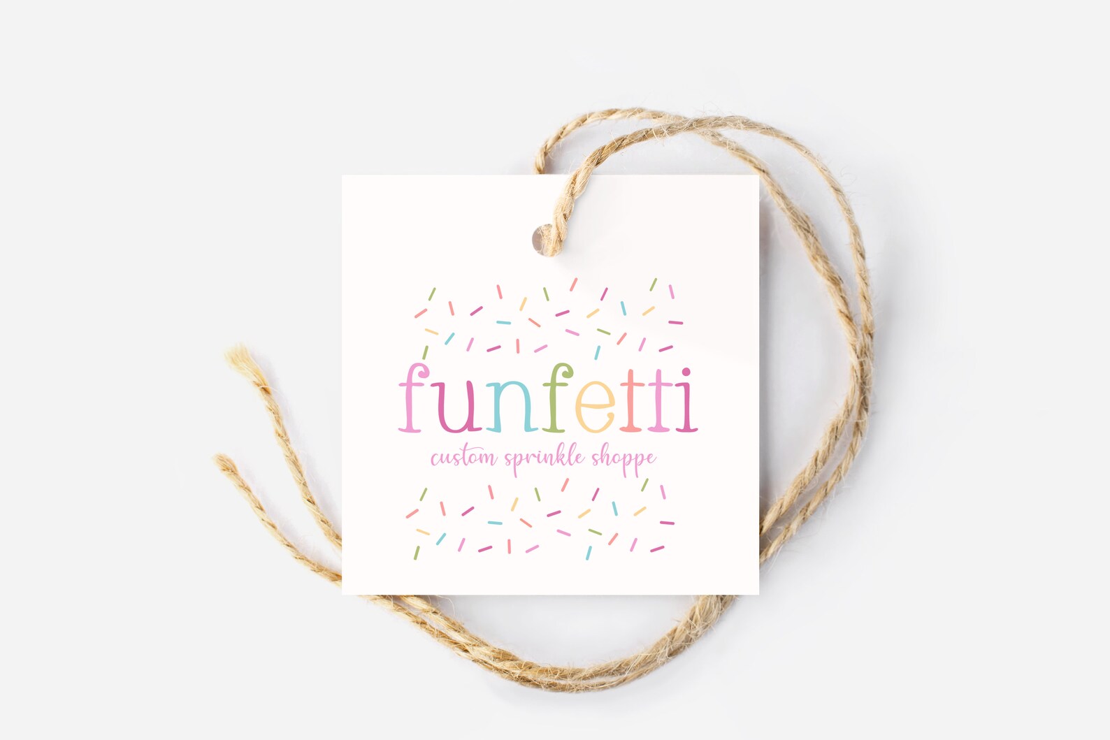 Sprinkles Logo Bakery Logo Confetti Logo Custom Logo | Etsy