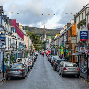 Irish Town of Kenmare - Ring of Kerry Drive - Rustic Irish Town - County Kerry - Ireland Photography