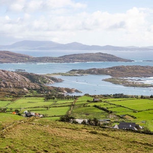 Derrynane Beach in Kerry Ireland - Ring of Kerry Drive - Irish Farmland - Irish Seaside - County Kerry - Ireland Photography