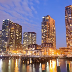 Long Island City at Dusk Cityscape- New York City Photography