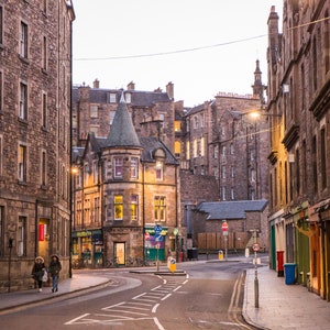 Edinburgh Grassmarket - Old Town Edinburgh in the Morning - Scotland Photography