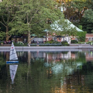 Central Park Sailboat Pond - New York City Photography