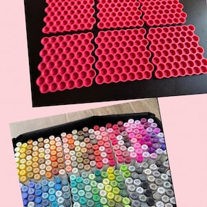 Ohuhu Honolulu 320 Marker Organizer – Marker Holder Insert for Ohuhu Bag – Ohuhu Marker holder - Ohuhu Honolulu molds ONLY INSERTS image 2
