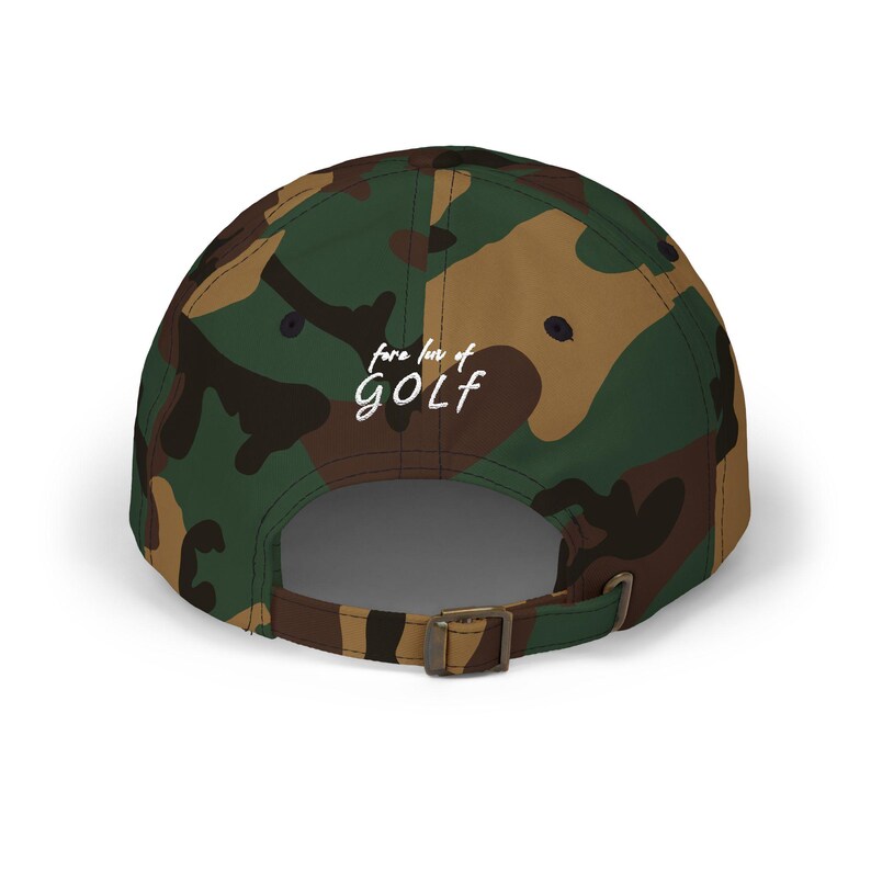 Golf Cap, https:// lefty_lovingit golf Dad Cap, Embroidered Dad Hat, gift for golfer, colour options, golfers apparel, on/off course cap image 9