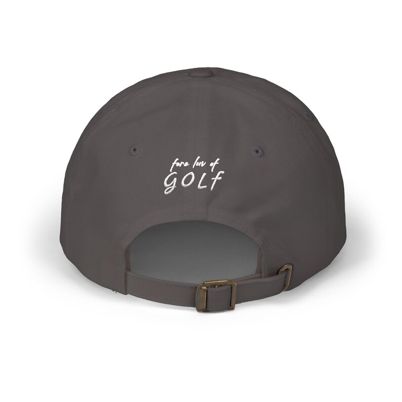 Golf Cap, https:// lefty_lovingit golf Dad Cap, Embroidered Dad Hat, gift for golfer, colour options, golfers apparel, on/off course cap image 13