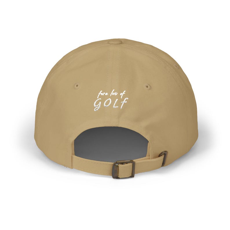 Golf Cap, https:// lefty_lovingit golf Dad Cap, Embroidered Dad Hat, gift for golfer, colour options, golfers apparel, on/off course cap image 8