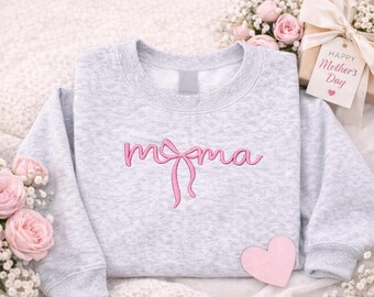 Personalized embroidered sweatshirt, Mother’s Day gift, Gift for her