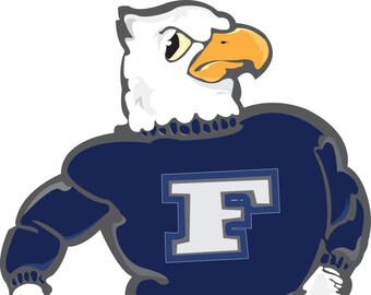 Fairless Falcon Wall Decal, Freddie Falcon Decal, Fairless Falcon Decal, Sports Decal, Removable Wall Art, by Abby Smith