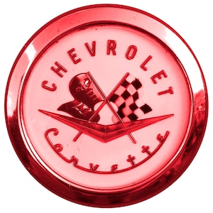 Corvette Wall Decal, Retro Corvette Decor, Chevy Corvette Decal, Corvette Wall Sticker, Home Decor, Automotive Decor,  Corvette Wall Art
