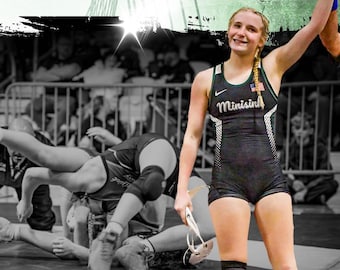 Custom Senior Sports Banner: Personalized Senior Individual Banner