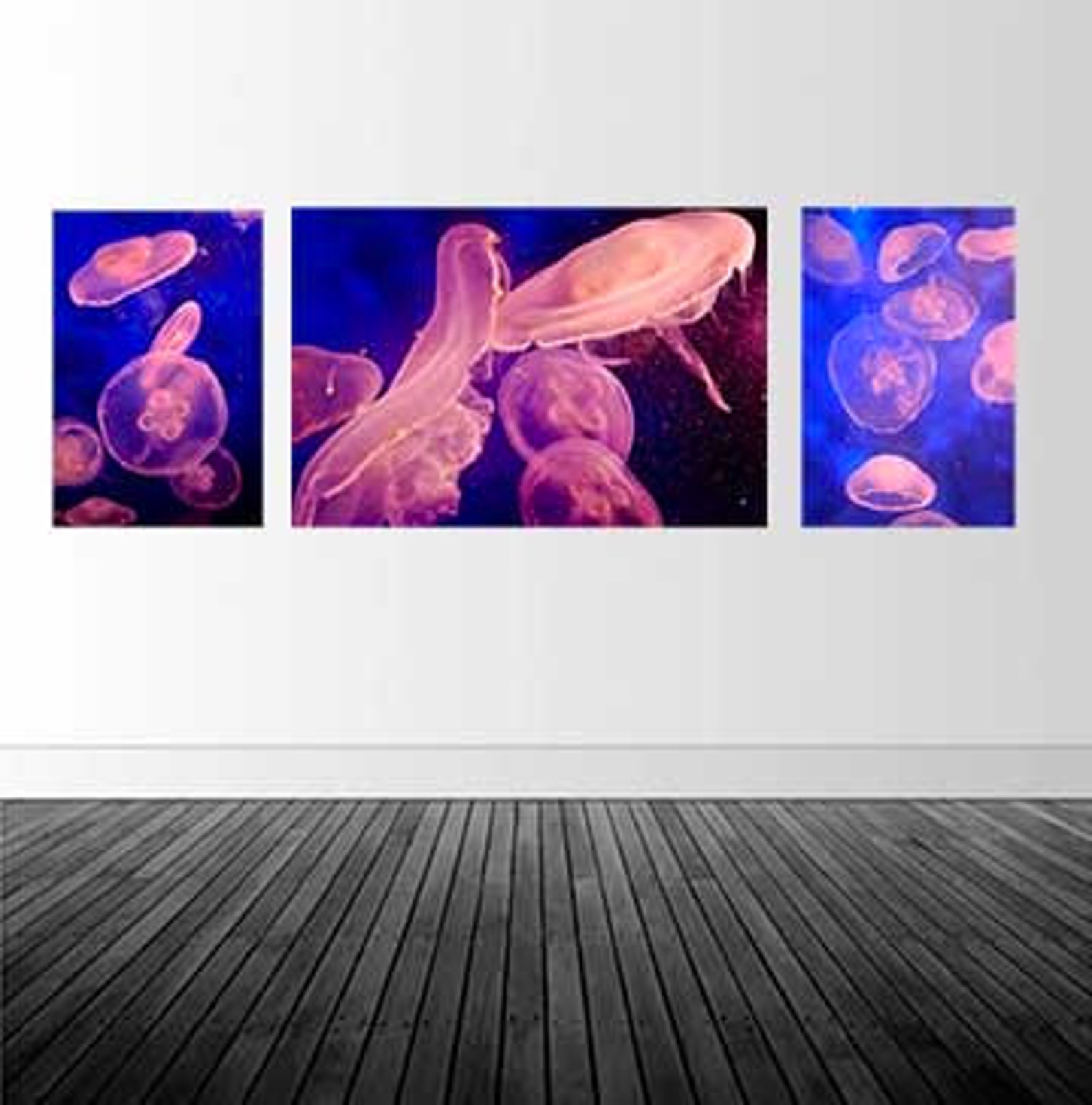 Jelly Fish Decals 3 Wall Decals Ocean Photography Decal Etsy