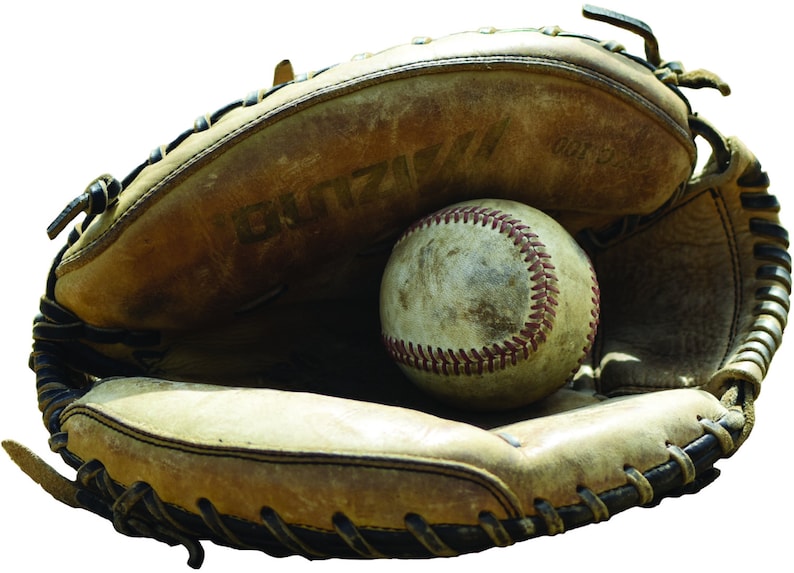 Baseball Decal Baseball Glove Decal Vinyl Wall Decal Etsy