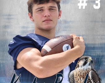 Custom Senior Sports Banner: Personalized Team & Individual Banner