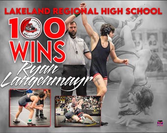 Custom Vinyl Sports Banner: Team Achievement, 2'x4' Printed Banner