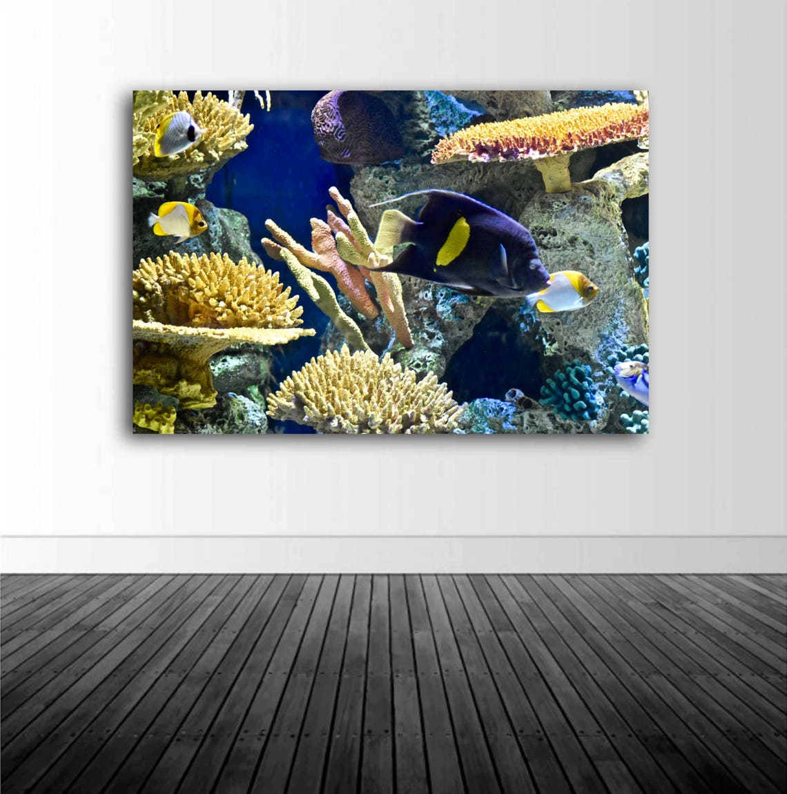 Ocean Mural Ocean Wall Decal Vinyl Wall Decal Photo by Abby Etsy