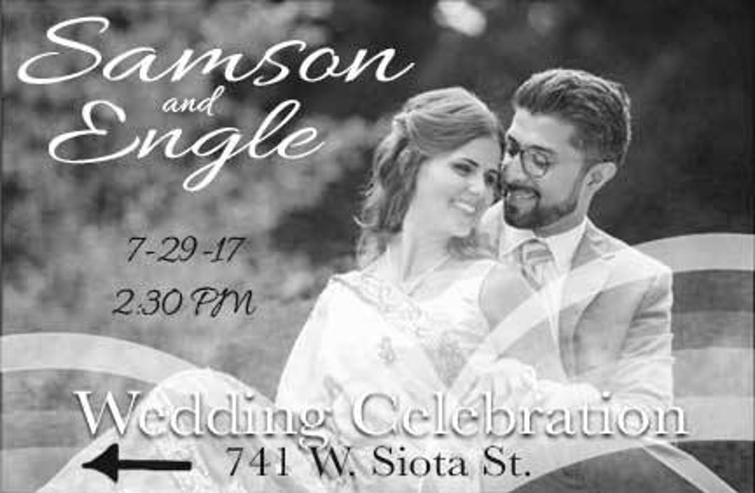 Wedding Banners Vinyl Wedding Banner Wedding Directional Etsy