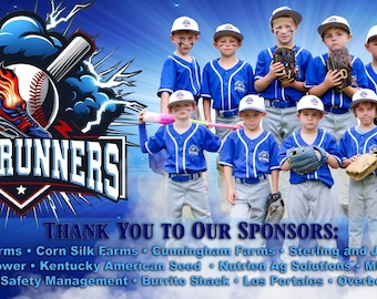 Custom Vinyl Sports Banner: Personalized Team Banner