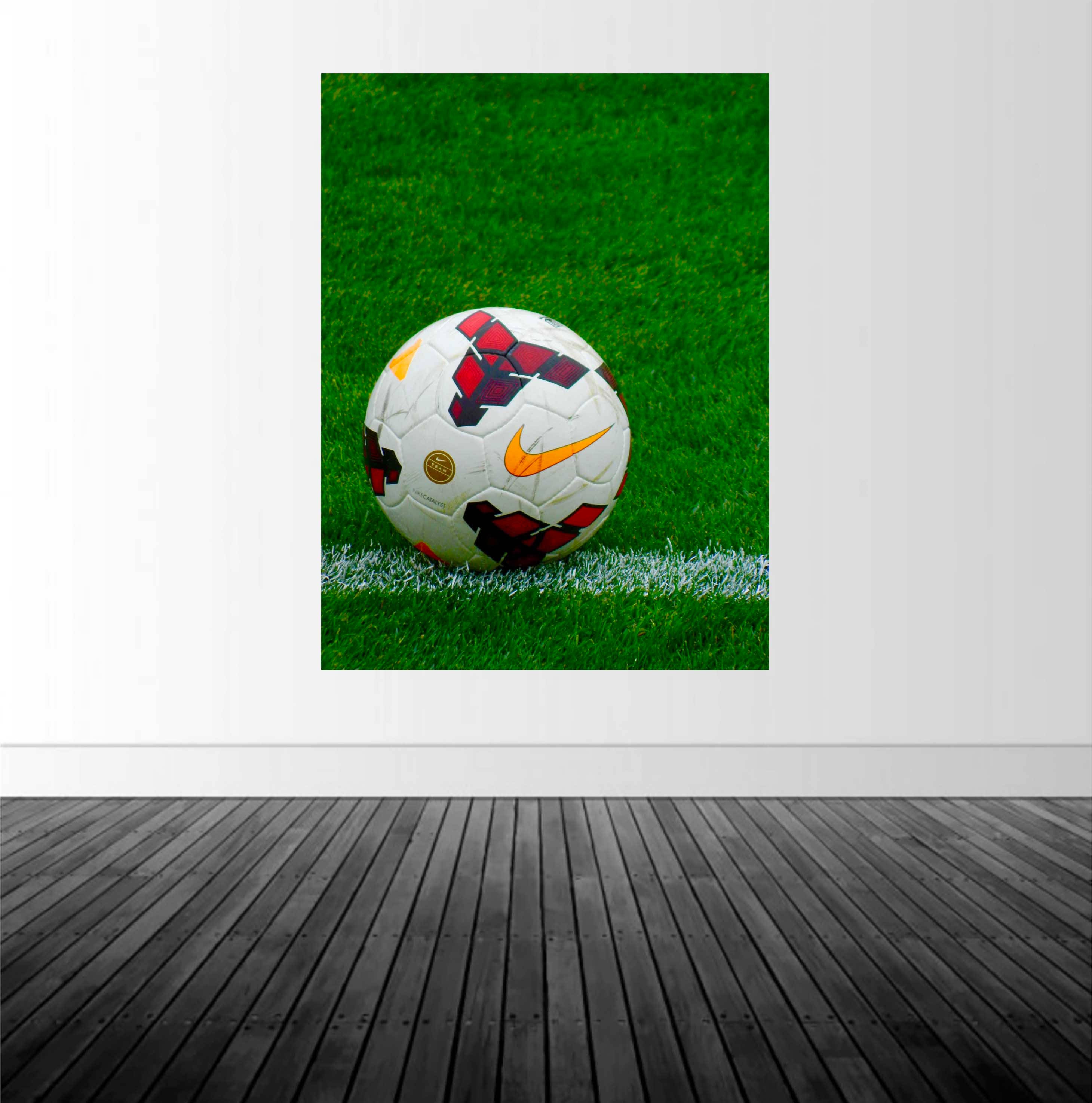 Soccer Ball Wall Decal Soccer Ball Decor Boy S Bedroom Art