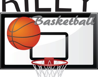 Personalized Basketball Wall Decal: Teen Bedroom Decor