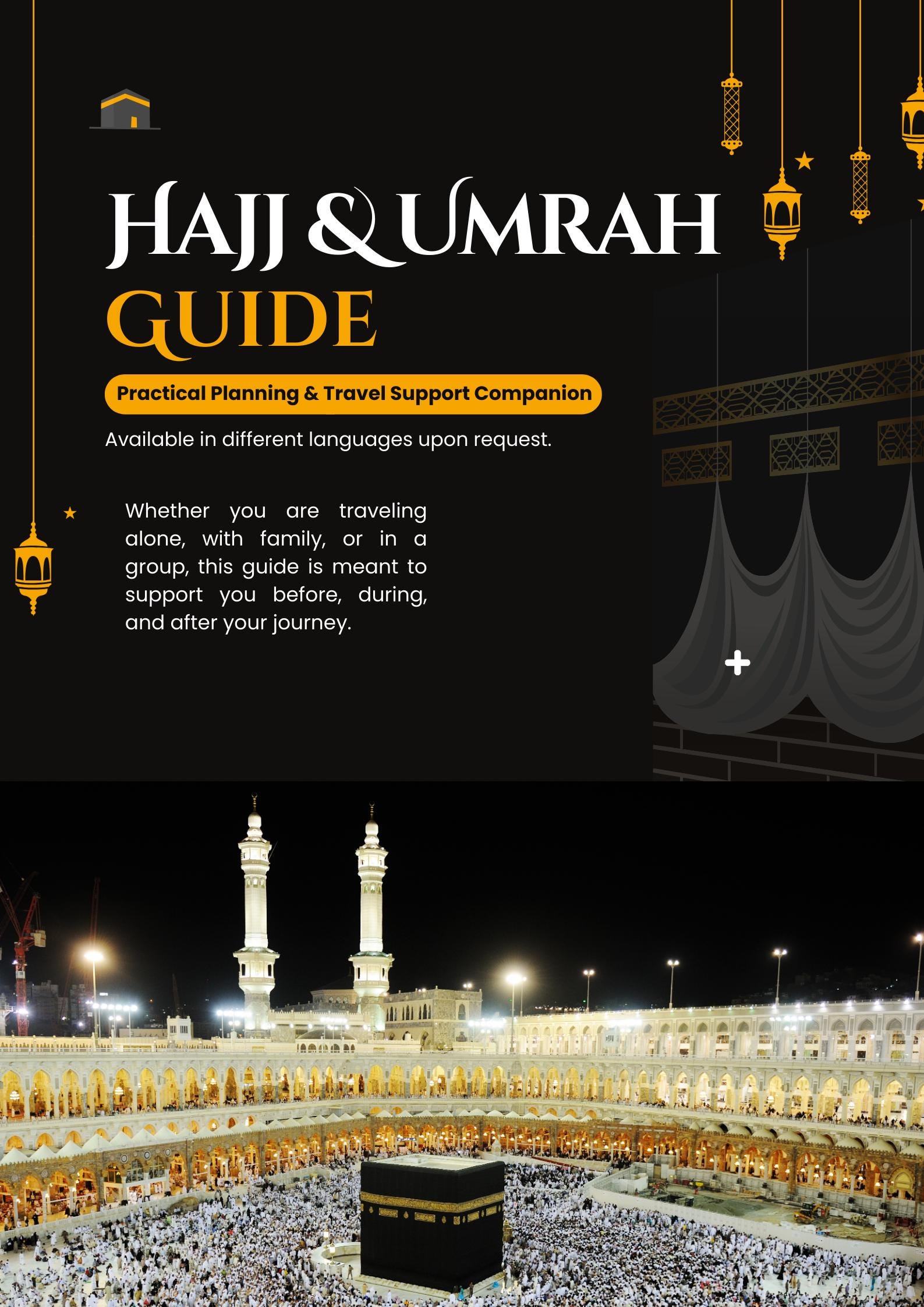 Umra Guide Hajj & Umrah Planning Guide | First-time Pilgrims (printable PDF) - Etsy
