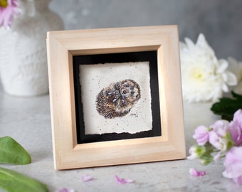 Hedgehog Mini Box Frame