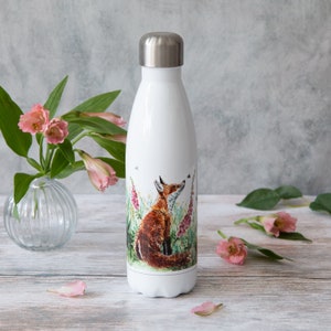 Fox and Foxgloves Drinks Bottle image 2