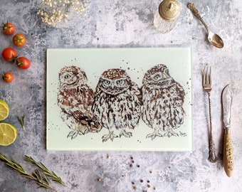 Three Little Owls Placemat