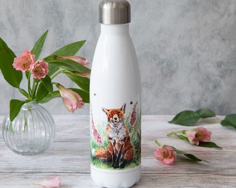 Fox and Foxgloves Drinks Bottle