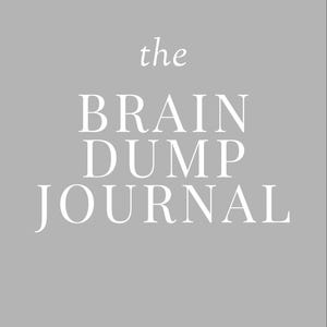 Diario del brain dump. Download digitale, PDF stampabile e modificabile.