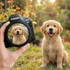 Anpassat fotoobjektivskydd för fotografer - Alla hjärtans dag-present till pojkvän, romantisk årsdagspresent, kameraobjektivskydd (37-82 mm)