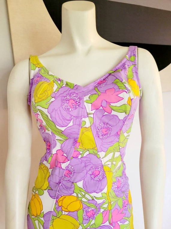 Vintage Jantzen Floral Swimsuit - image 4