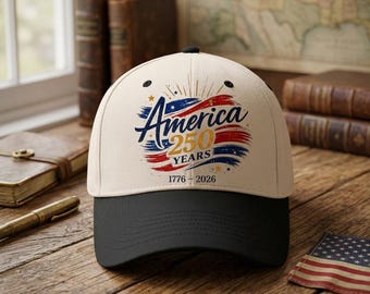 America 250th Anniversary Hat, 1776-2026 Semiquincentennial Cap, Patriotic 4th of July Baseball Hat, USA Independence Day Gift