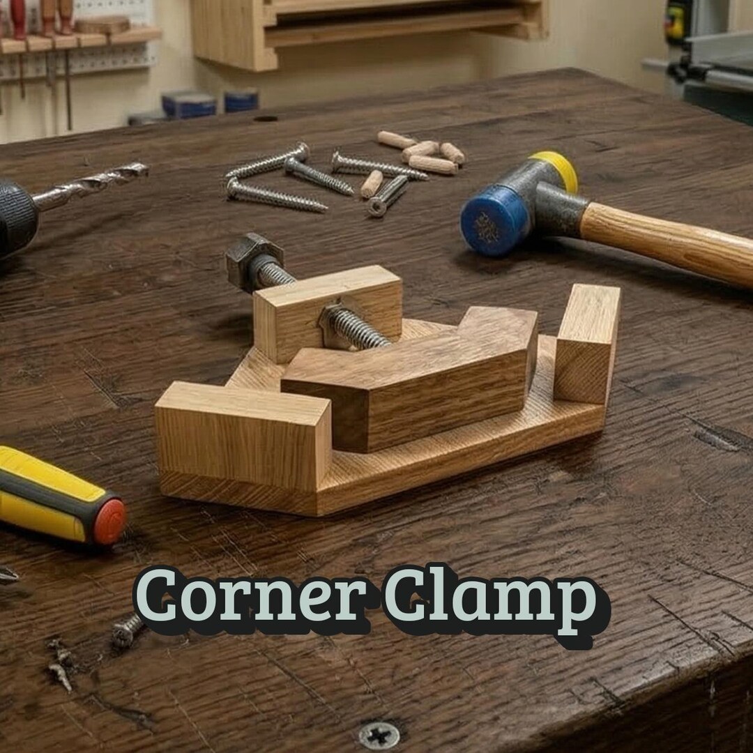 Corner Clamp Plans – 90 Degree Jig | DIY Woodworking Project | Digital ...