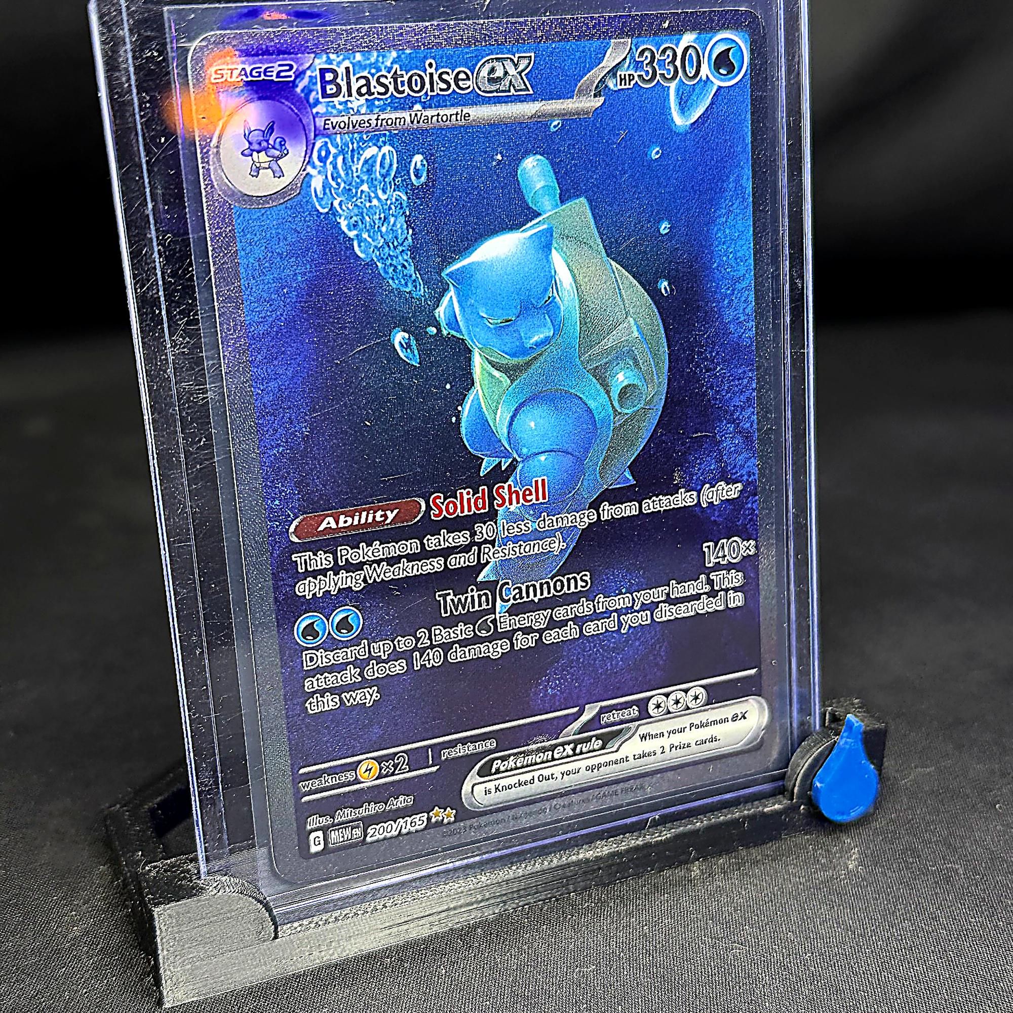 Modular Trading Card Display Stand – 3D Printed Pokemon / MTG Card ...