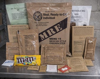 Zestaw żywnościowy MRE 21 armii USA z plecakiem – zestaw żywnościowy do przetrwania w warunkach bojowych NATO