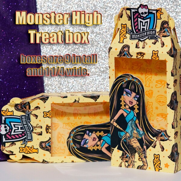 Monster High Treat Boxes