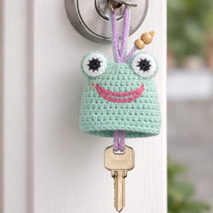 Nybörjarmönster för grodnyckelfodral PDF