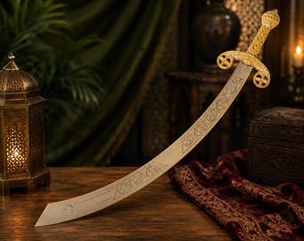 Tribal Bellydance Baladay Sword / Scimitar / Belly Dance Props
